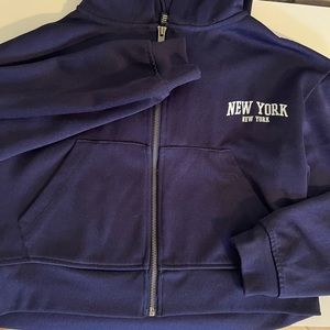 New York cropped jacket
